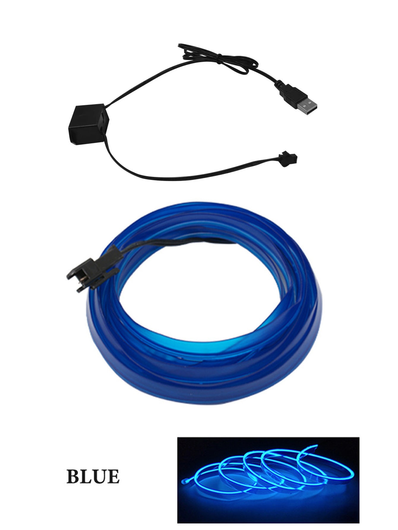 LED Ambient Car Interior LIghts - easy to Install and fun to use (Free USA Shipping)
