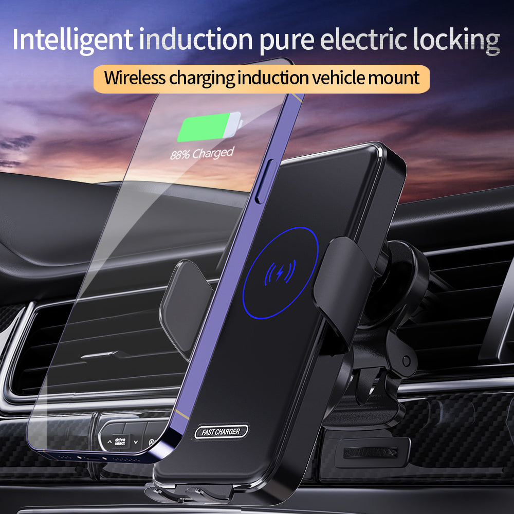 Wireless Car Phone Charger Mount - Charge and Drive (Free USA Delivery)