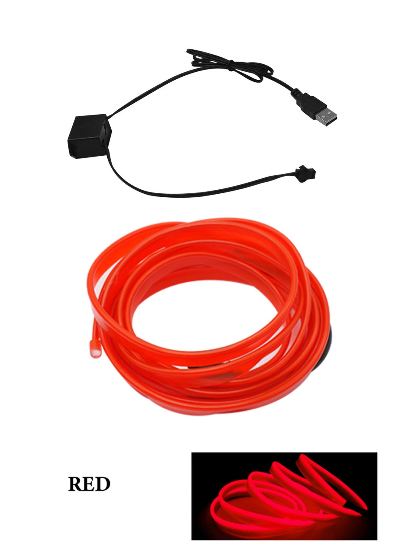 LED Ambient Car Interior LIghts - easy to Install and fun to use (Free USA Shipping)