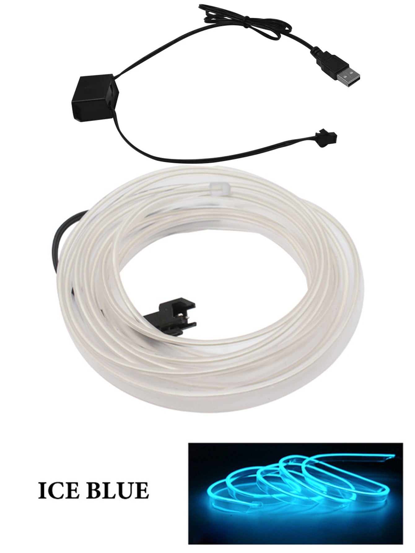 LED Ambient Car Interior LIghts - easy to Install and fun to use (Free USA Shipping)