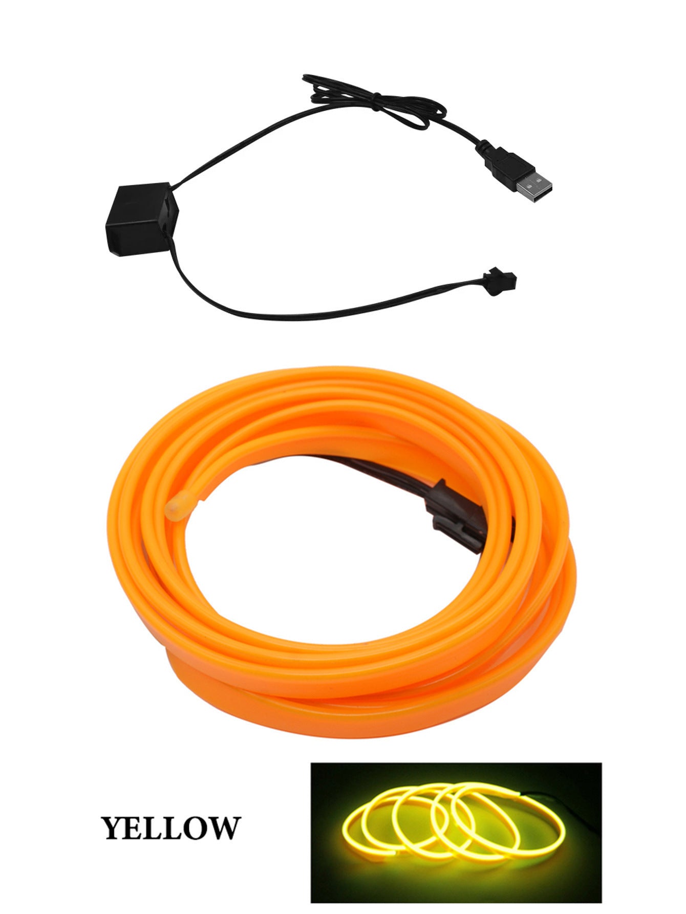 LED Ambient Car Interior LIghts - easy to Install and fun to use (Free USA Shipping)